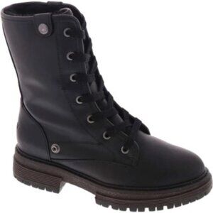 Roxy Women's Bruna Combat Boots Mid Calf Winter Shoes Black US 6